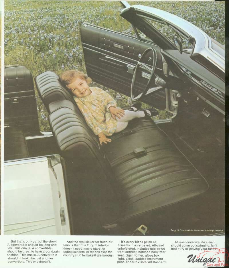 1968 Plymouth Fury Brochure Page 31